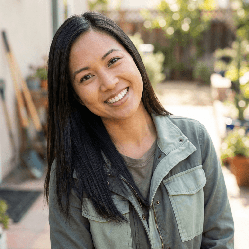 Emily Rodriguez outside her restaurant